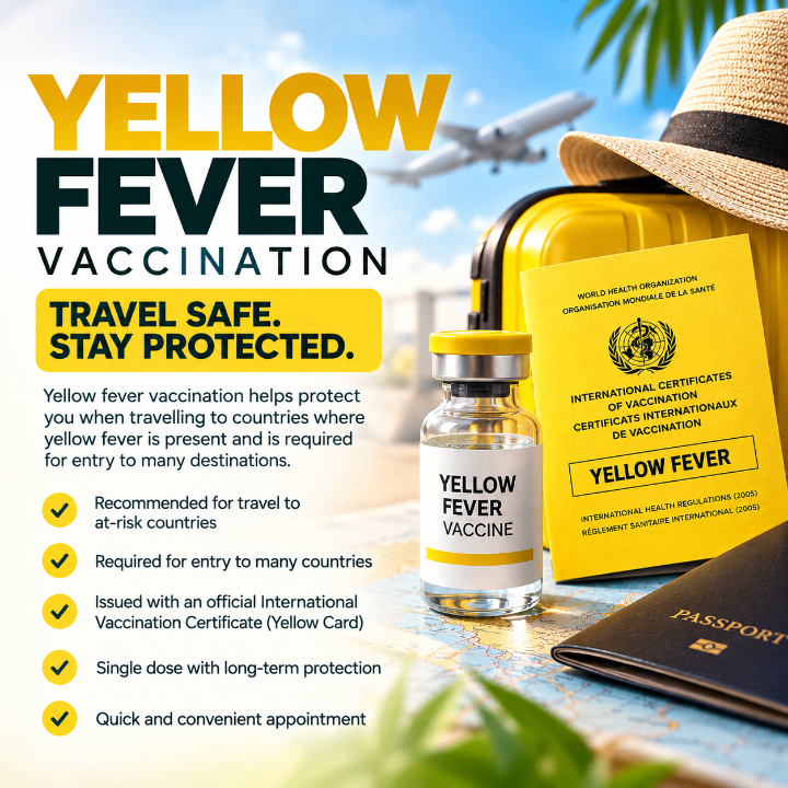 Yellow fever vaccination