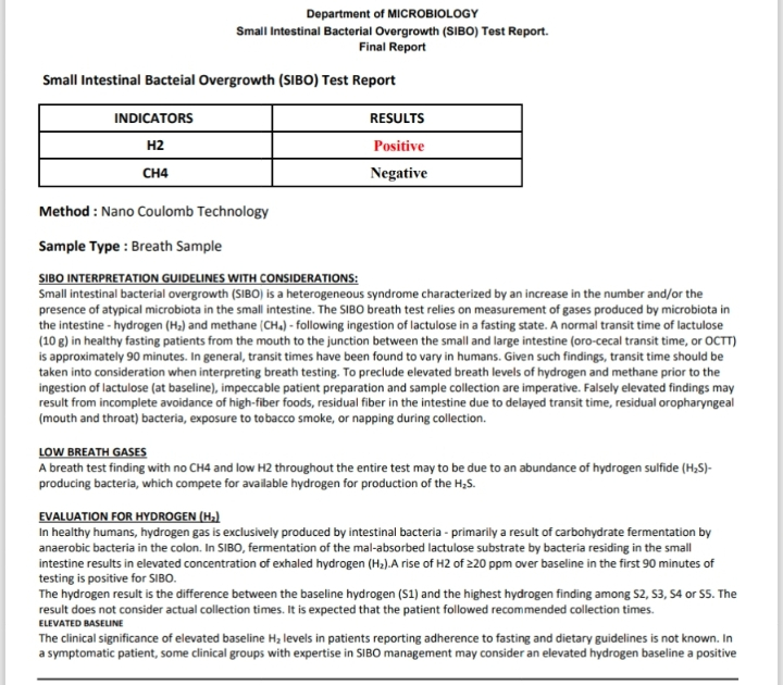 Image of SIBO Breath test