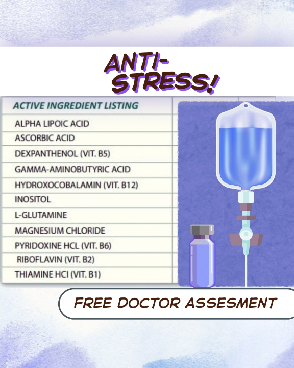 Image of Anti Stress & Memory Boost Drip